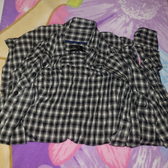 Apt 9 Modern Fit Soft Touch Flannel - Picture 2 of 3